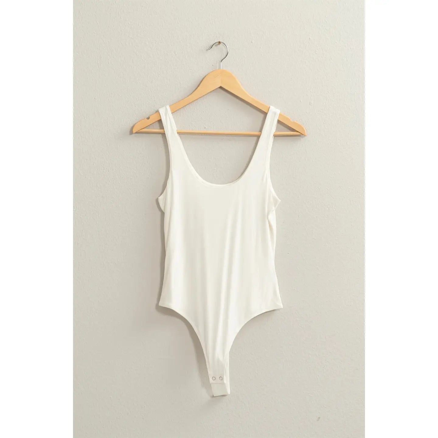 Scoop Neck Tank Bodysuit